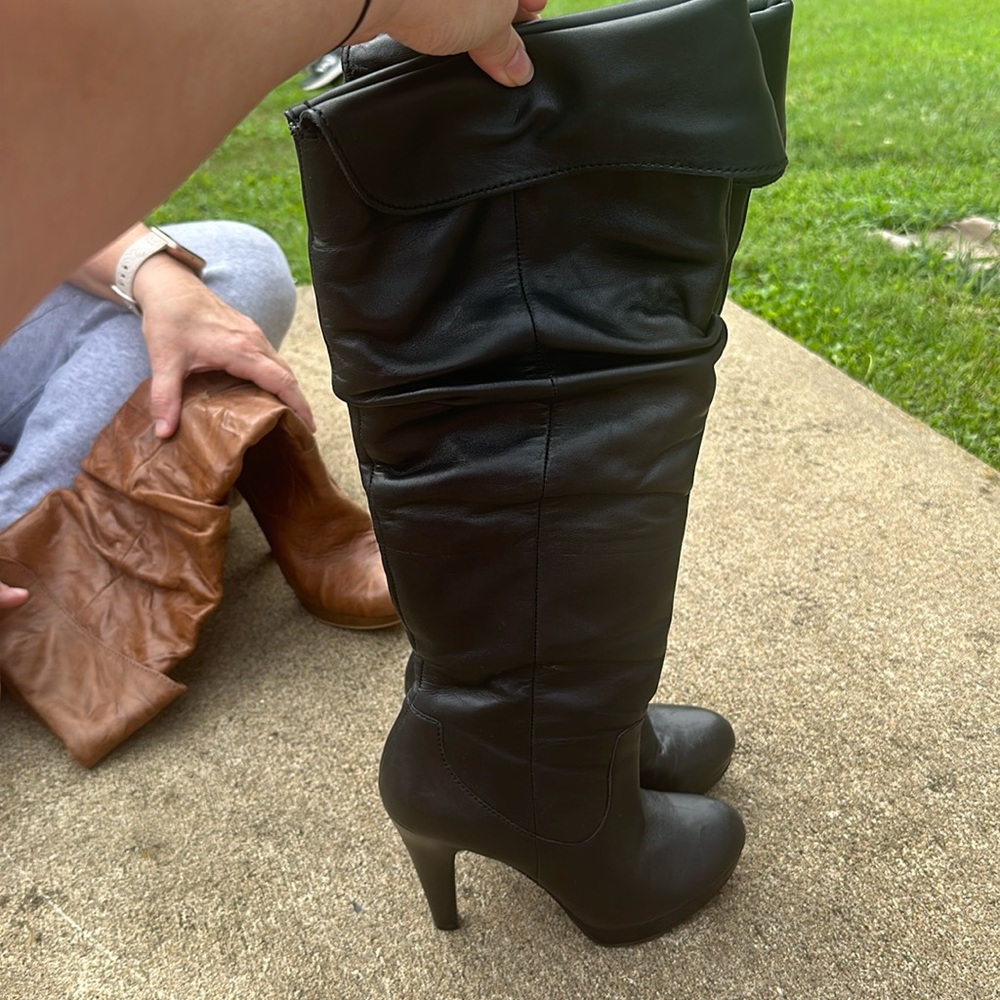 Jessica Simpson heeled boots. 6 1/2 B